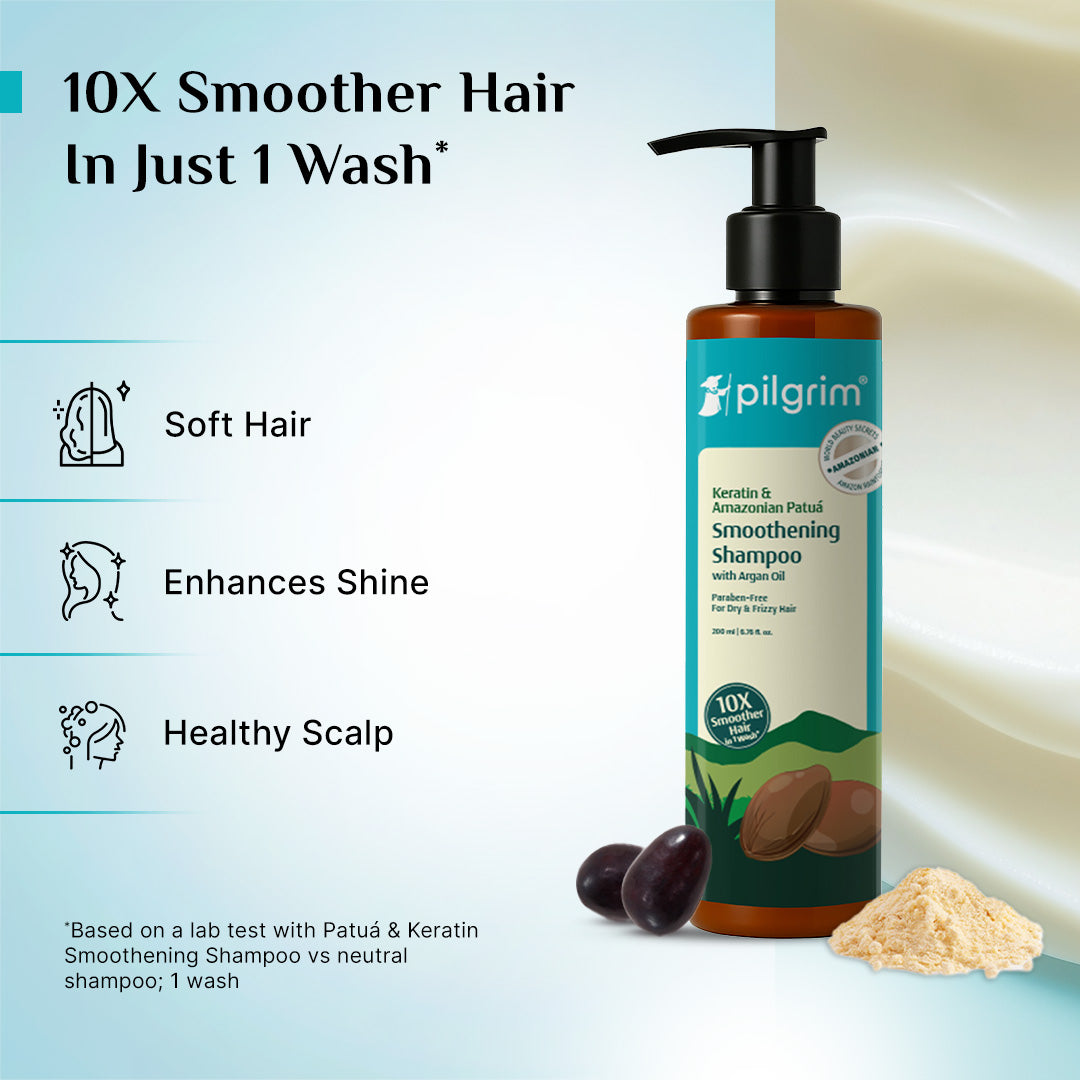 Keratin & Amazonian Patuá Smoothening Shampoo