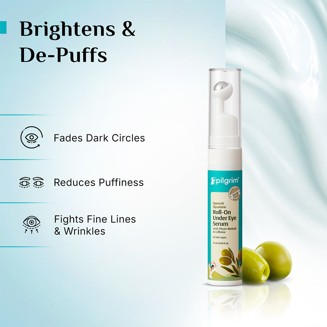 Squalane Roll-On Under Eye Serum | 15.0 ml