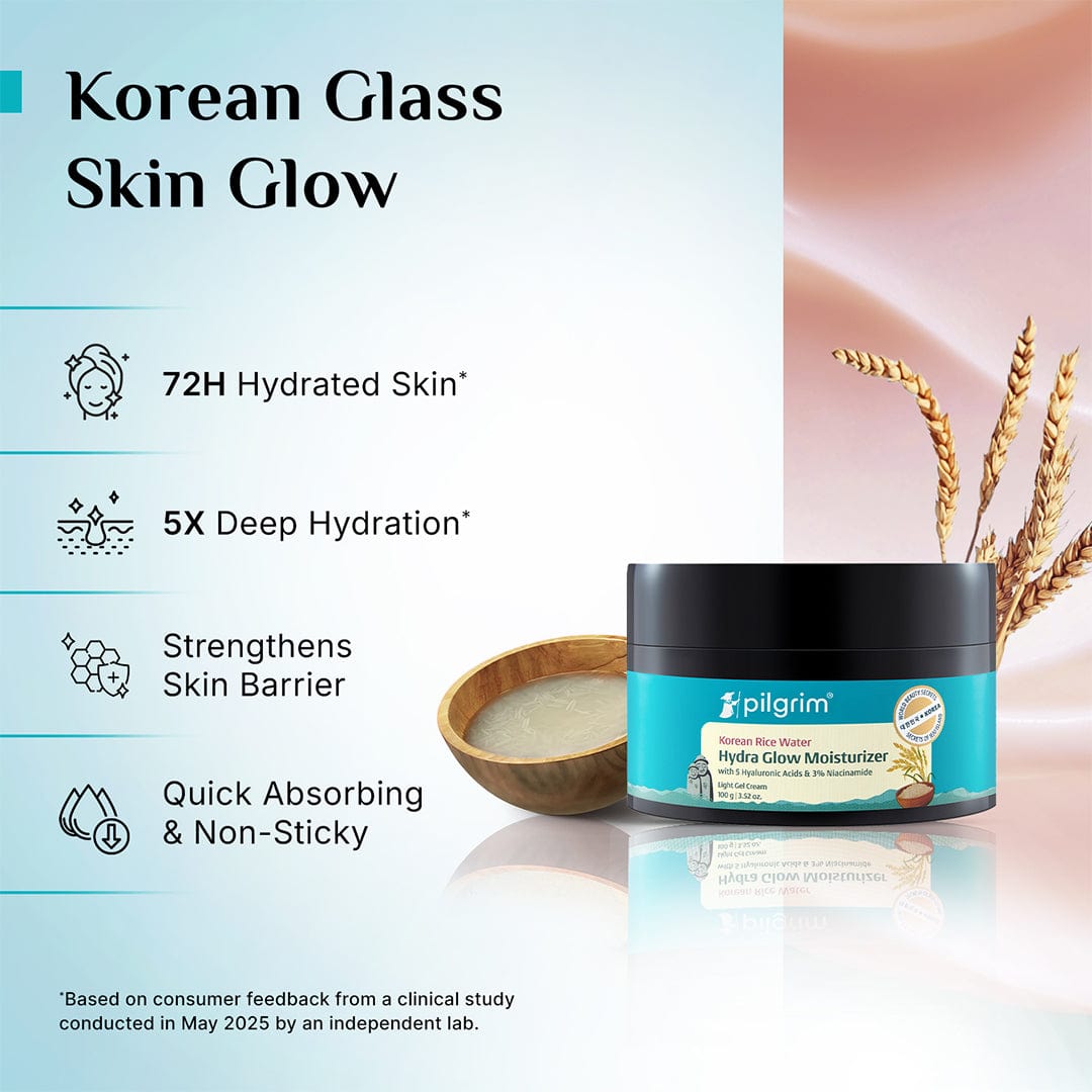Korean Rice Water Hydra Glow Moisturizer - 100gm
