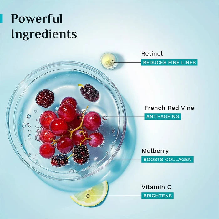 Image 4 of French Red Vine & Retinol Youthful Glow Night Gel Creme -50gm