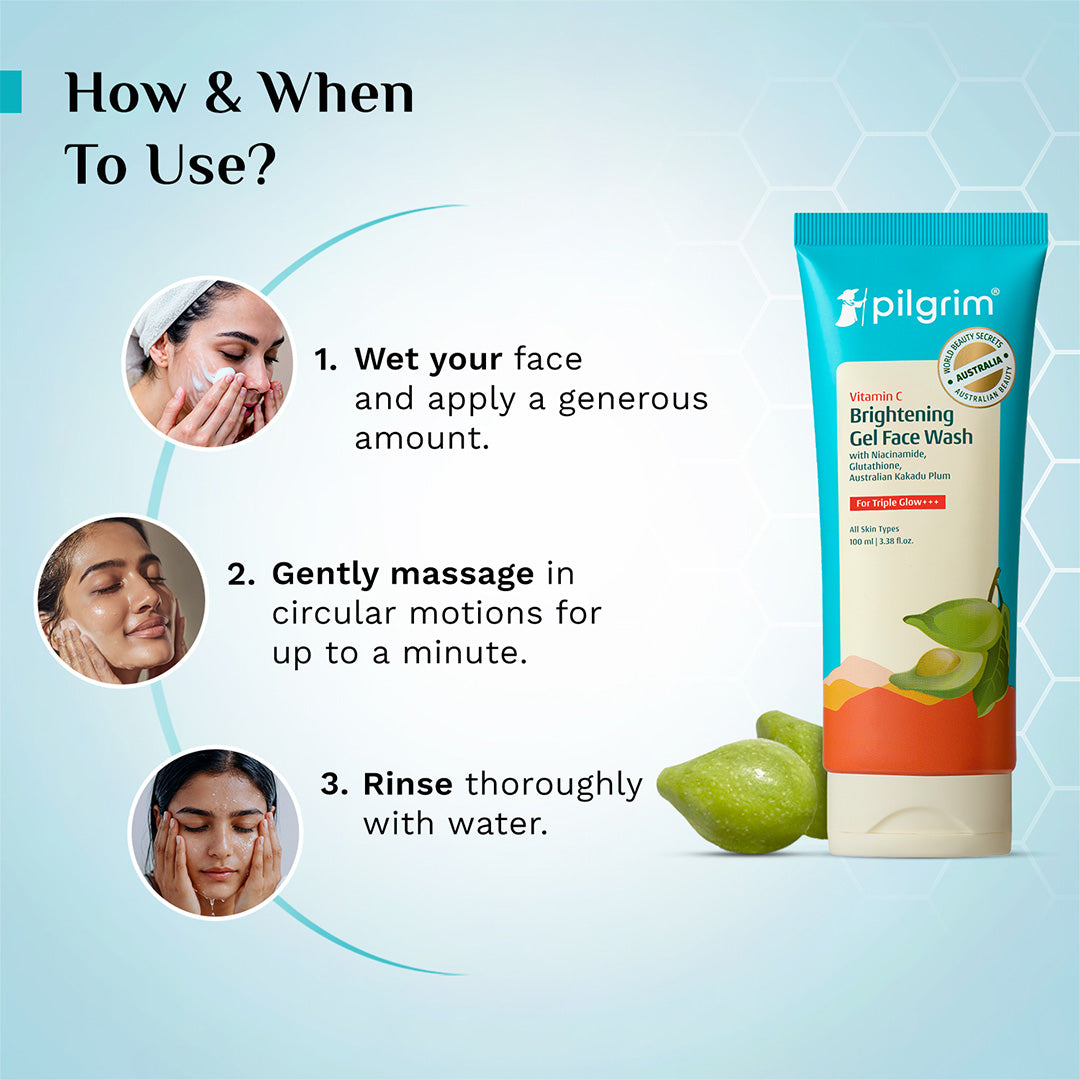 Vitamin C Brightening Gel Face Wash