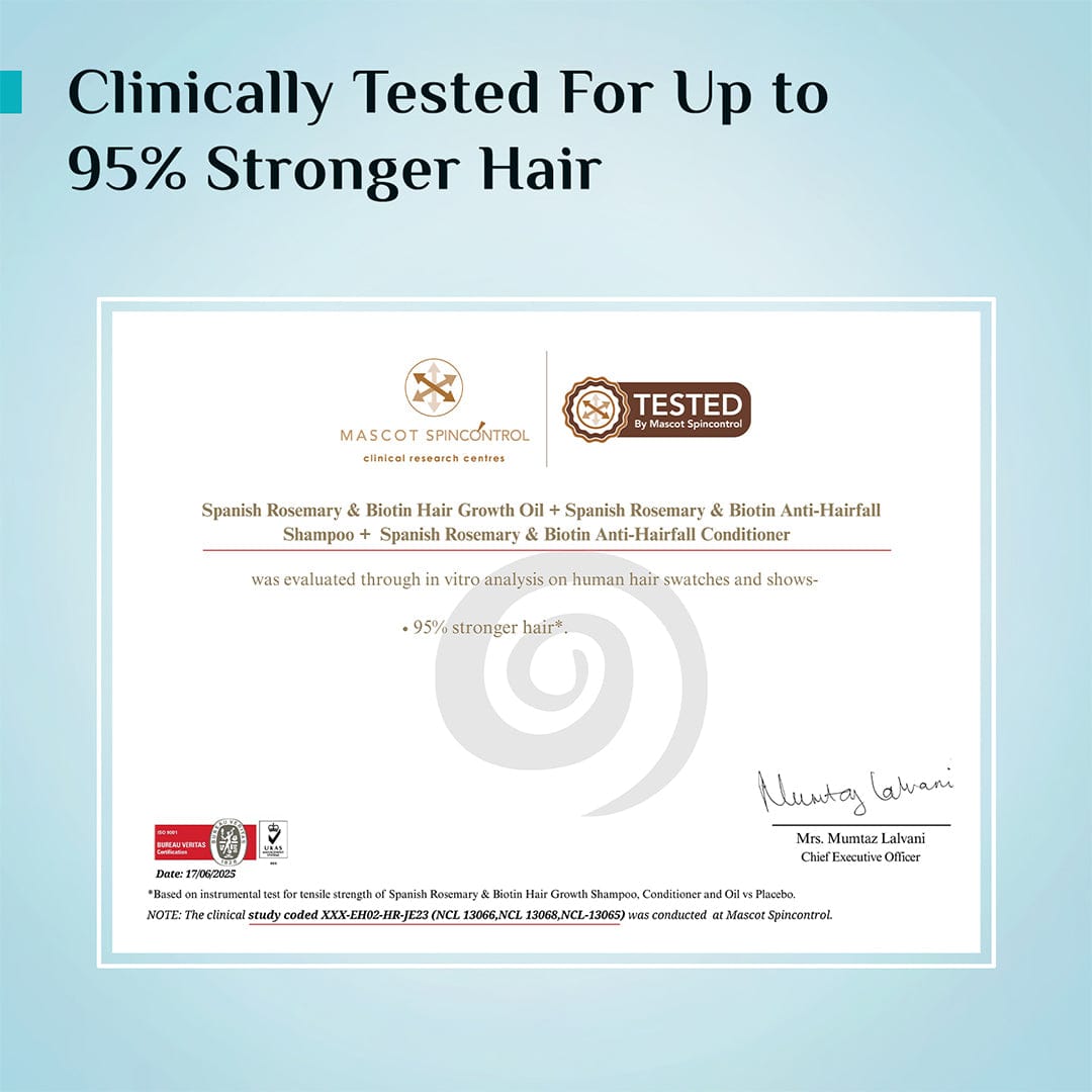 Spanish Rosemary & Biotin Anti-Hairfall Conditioner
